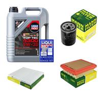 MANN-FILTER Controllo Set 5L Liqui Moly Top Tec 4300 5W-30 Per Suzuki SN 1.3