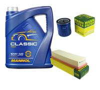 MANN-FILTER Controllo Set 5L MANNOL Classic 10W-40 Per Citroën Berlingo 1.4i