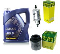 MANN-FILTER Controllo Set 5L MANNOL Classic 10W-40 Per Skoda Roomster 1.6