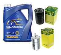 MANN-FILTER Controllo Set 5L MANNOL Classic 10W-40 Per VW Golf IV 1.6 2.0