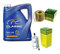 MANN-FILTER Controllo Set 5L MANNOL Classic 10W-40 Per VW Polo 1.2 12V Skoda
