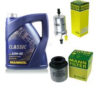 MANN-FILTER Controllo Set 5L MANNOL Classic 10W-40 Per VW Polo 1.2 TSI Golf