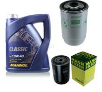 MANN-FILTER Controllo Set 5L MANNOL Classic 10W-40 Per VW Transporter III