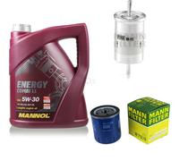 MANN-FILTER Controllo Set 5L MANNOL Combi LL 5W-30 Per Peugeot 406 Break 2.0