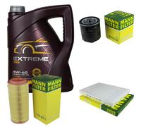 MANN-FILTER Controllo Set 5L MANNOL Extreme 5W-40 Per VW Lupo 1.4 FSI