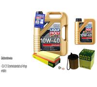 MANN-FILTER Controllo Set 6 L LIQUI MOLY 10W-40 Per Citroën C3 I 1.4 HDi