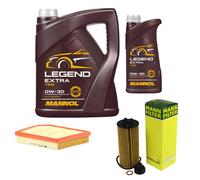 Mann-Filter Controllo Set 6 L mannol Legend Extra 0W-30 per Mini Custodia