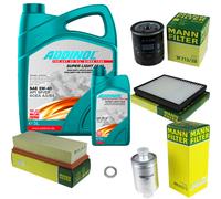 MANN-FILTER Controllo Set 6L ADDINOL 0540 SUPER LIGHT 5W-40 Per MG ZR