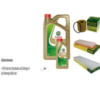 Mann-Filter Controllo Set 6L castrol edge 5W-30 M per Mini MINI COOPER S John