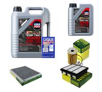 MANN-FILTER Controllo set 6L Liqui Moly Top Tec 4300 5W-30 per Hyundai HD