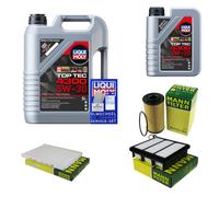 MANN-FILTER Controllo Set 6L Liqui Moly Top Tec 4300 5W-30 Per KIA ED 1.6