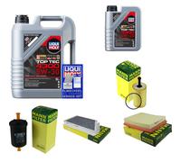 MANN-FILTER Controllo Set 6L Liqui Moly Top Tec 4300 5W-30 Per Peugeot 2D