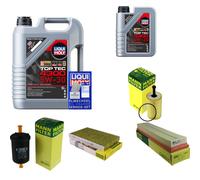 MANN-FILTER Controllo Set 6L Liqui Moly Top Tec 4300 5W-30 Per Peugeot 3A/C