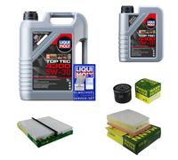 MANN-FILTER Controllo Set 6L Liqui Moly Top Tec 4300 5W-30 Per Renault
