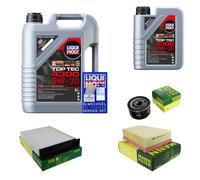 MANN-FILTER Controllo Set 6L Liqui Moly Top Tec 4300 5W-30 Per Renault