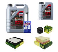 MANN-FILTER Controllo Set 6L Liqui Moly Top Tec 4300 5W-30 Per Renault