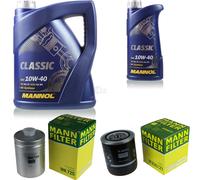 MANN-FILTER Controllo Set 6L MANNOL Classic 10W-40 Per Audi A6 2.4 2.8 VW