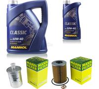 MANN-FILTER Controllo Set 6L MANNOL Classic 10W-40 Per Mercedes-Benz SL 280