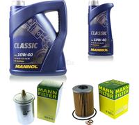MANN-FILTER Controllo Set 6L MANNOL Classic 10W-40 Per Mercedes-Benz SL 300