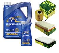 Mann-Filter Controllo Set 6L mannol Defender 10W-40 per Volvo V70 I 2.4 2.5