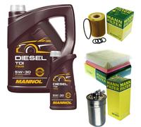 Mann-Filter Controllo Set 6L mannol Diesel Tdi 5W-30 per Opel Corsa D