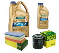 MANN-FILTER Controllo Set 6L RAVENOL SMP 5W-30