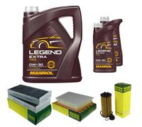 Mann-Filter Controllo Set 7 L mannol Legend Extra 0W-30 per Mini Custodia