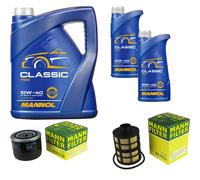 MANN-FILTER Controllo Set 7L MANNOL Classic 10W-40 Per Fiat Ducato Kasten
