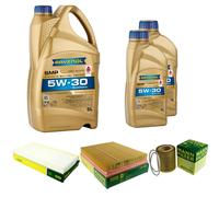 Mann-Filter Controllo Set 7L Ravenol SMP 5W-30 per Fiat Croma 1.9 D '