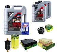 MANN-FILTER Controllo set 8L Liquili Moly Top Tec 4300 5W-30 per Renault
