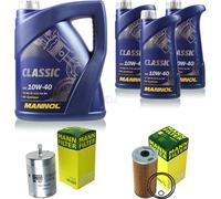 MANN-FILTER Controllo Set 8L MANNOL Classic 10W-40 Per Mercedes-Benz SL 500
