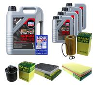 Mann-Filter Controllo Set 9L Liqui Moly Top Tec 4300 5W-30 per Mercedes-Benz
