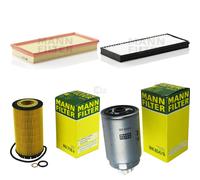 MANN-FILTER Controllo Set Filtersatz Per KIA Carens II 2.0 CRDi