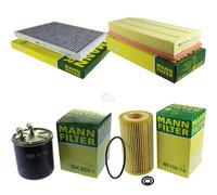 MANN-FILTER Controllo Set Filtersatz Per Mercedes-Benz C-Klasse