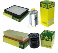 MANN-FILTER Controllo Set Filtersatz Per Rover 200 Cabriolet 214 1.4i 16V