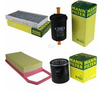 MANN-FILTER Controllo Set Filtri Adatto A per Peugeot 407 Nero