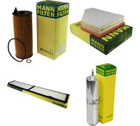 MANN-FILTER Controllo Set Filtri Adatto Per BMW 1 Serie 118D 116D