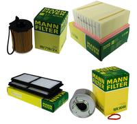 MANN-FILTER Controllo Set Filtri Adatto Per Mazda 2 1.6 MZ-CD