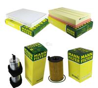 MANN-FILTER Controllo Set Filtri per Audi Q7 3.0 Tdi Quattro