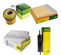 MANN-FILTER Controllo Set Filtri Per BMW 5 Serie 535I ActiveHybrid 6 Serie