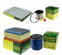MANN-FILTER Controllo Set Filtri Per Citroën Xsara Break 2.0 HDi 90