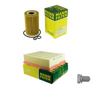 MANN-FILTER Controllo Set Filtri per di Legno per Seat Exeo Pezzi 2.0 Tdi 3R5