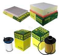MANN-FILTER Controllo Set Filtri Per Opel Combo Tour 1.6 CDTi Vauxhall