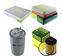 MANN-FILTER Controllo Set Filtri per Opel Corsa D '1.3 CDTI