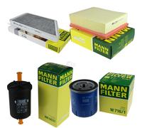 MANN-FILTER Controllo Set Filtri Per Peugeot 206 CC 2.0 S16