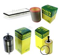 MANN-FILTER Controllo Set Filtri per Peugeot Specchio Braccio Corto 306