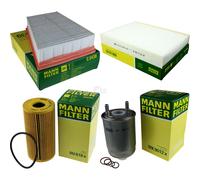 MANN-FILTER Controllo Set Filtri Per Renault Grand Scénic III 2.0 DCI