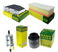 MANN-FILTER Controllo Set Filtri per VW Touran 1.4 TSI Golf Variant