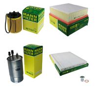 MANN-FILTER Controllo Set Filtro Adatto Per Alfa Romeo Mito 1.4 TB 955