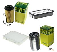 MANN-FILTER Controllo Set Filtro Adatto Per Hyundai Getz 1.5 CRDi TB